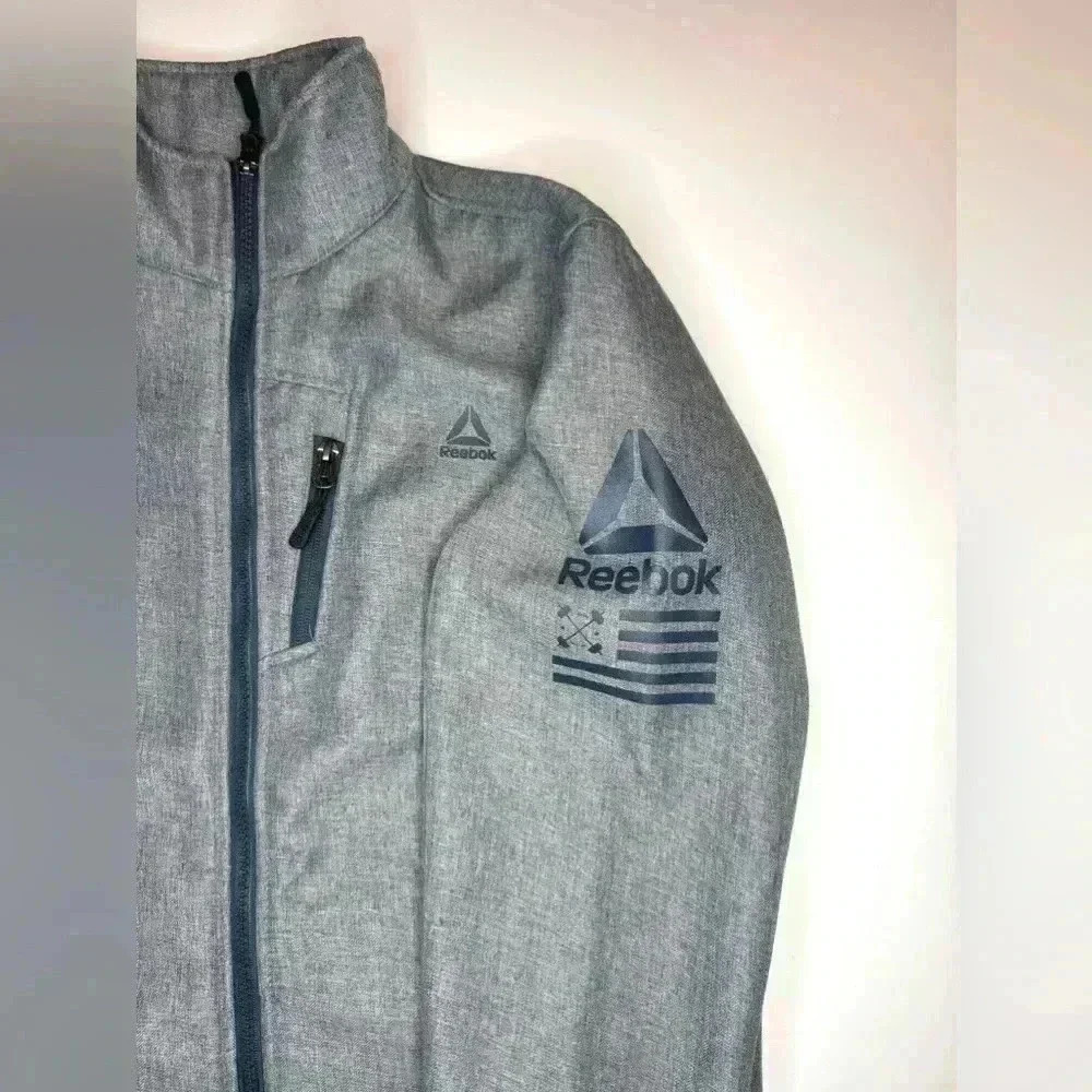 Reebok Boys Outewear Full Zip Jacket Size- Large - Picture 9 of 9